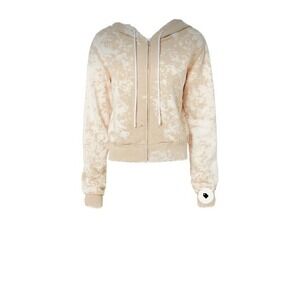 Cotton Citizen Brooklyn Hoodie Oversized Beige Tie Dye Women's M Distressed‎